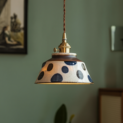 Ronja – Hand-Painted Ceramic Pendant Light