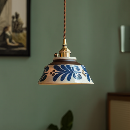 Ronja – Hand-Painted Ceramic Pendant Light