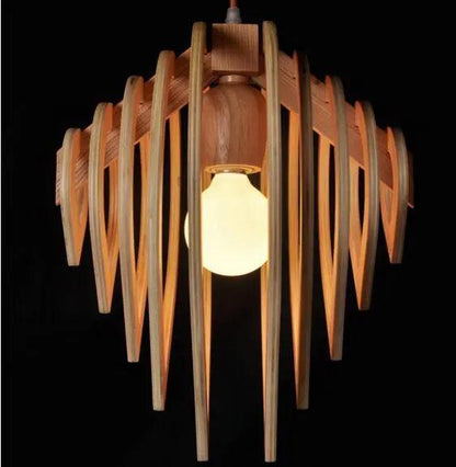 Elsa - Modern Wood Hanging Lights For Bedroom