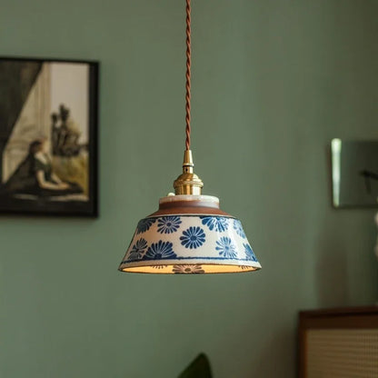 Ronja – Hand-Painted Ceramic Pendant Light