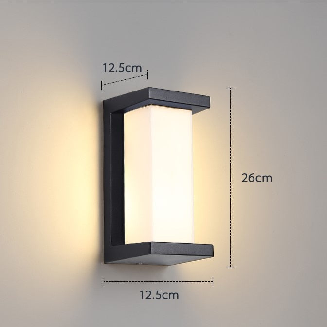Arvid - Motion Activated Light LED Porch Light Commercial Led Outdoor Lighting