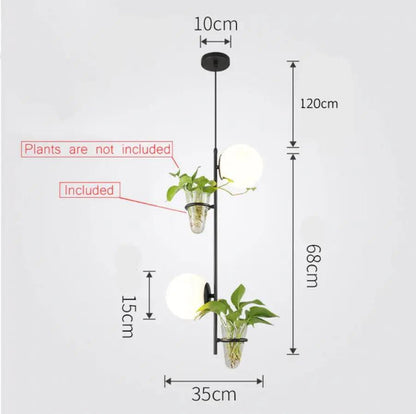Tora - Pendant Planter Light