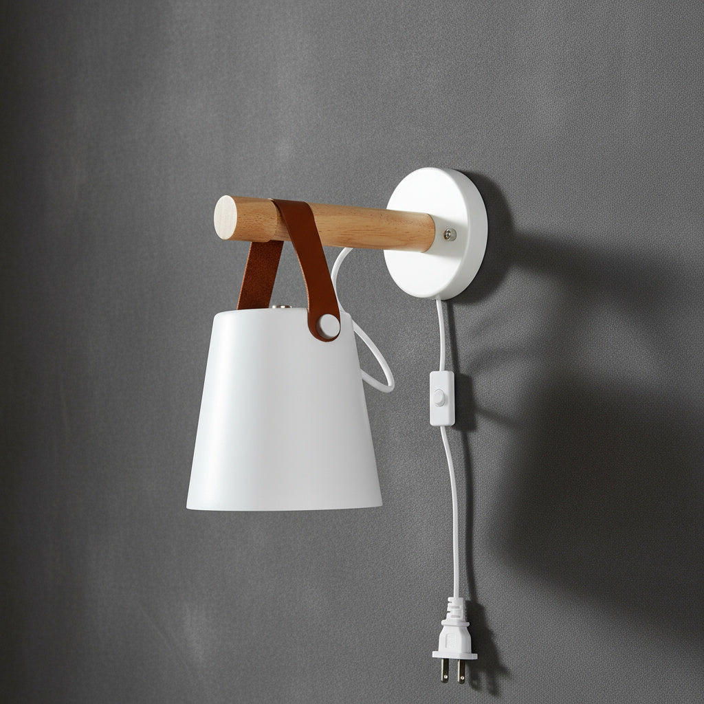 Marit - Nordic Wooden Wall Lights for Bedroom