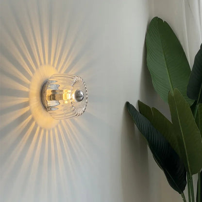 Majlis – Glass Sunburst Wall Light Bauhaus Furniture