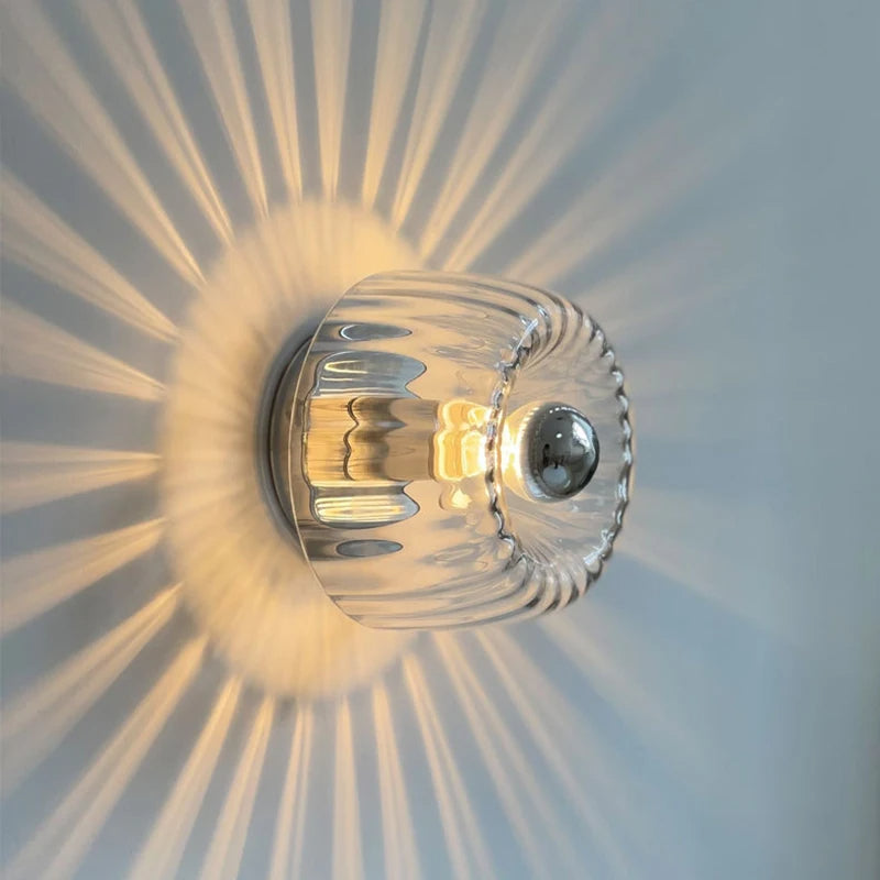 Majlis – Glass Sunburst Wall Light Bauhaus Furniture