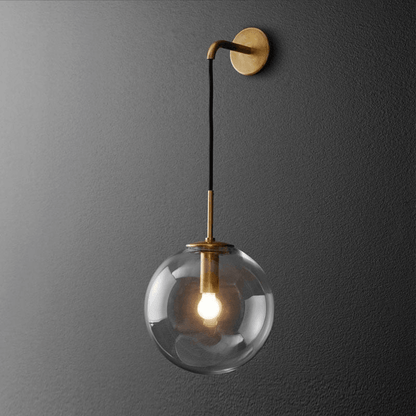 Olivia - Modern Glass Wall Sconces